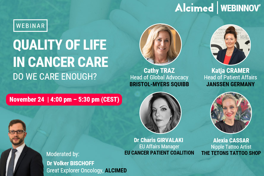 Webinar on Quality of Life in cancer care by Alcimed